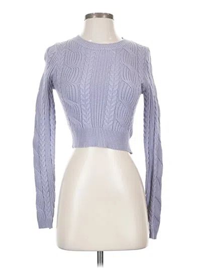 Pre-owned Lulus Pullover Sweater In Blue