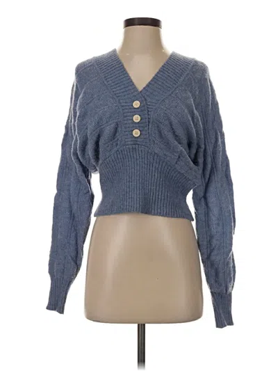 Pre-owned Lulus Pullover Sweater In Blue