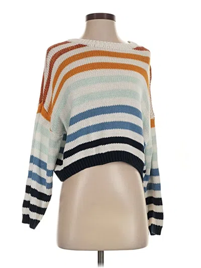Pre-owned Lulus Pullover Sweater In Blue