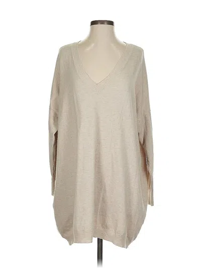 Pre-owned Lulus Pullover Sweater In Brown