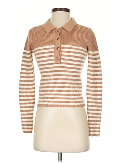 Pre-owned Lulus Pullover Sweater In Brown