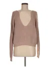 Lulus Pullover Sweater In Brown