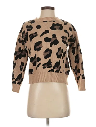 Pre-owned Lulus Pullover Sweater In Brown