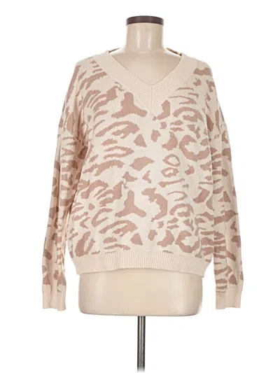 Pre-owned Lulus Pullover Sweater In Brown