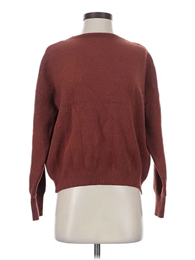 Pre-owned Lulus Pullover Sweater In Brown
