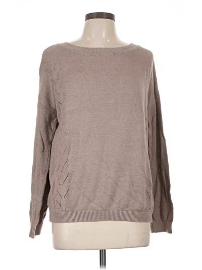 Pre-owned Lulus Pullover Sweater In Brown