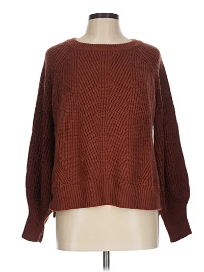 Pre-owned Lulus Pullover Sweater In Brown