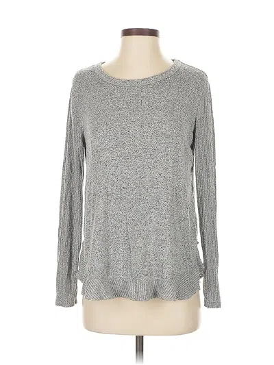 Pre-owned Lulus Pullover Sweater In Gray
