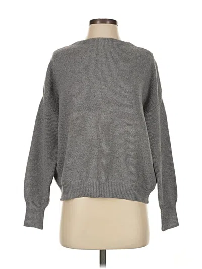 Pre-owned Lulus Pullover Sweater In Gray