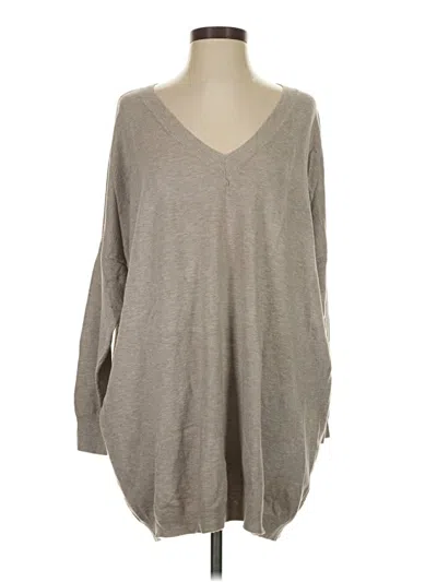 Pre-owned Lulus Pullover Sweater In Gray