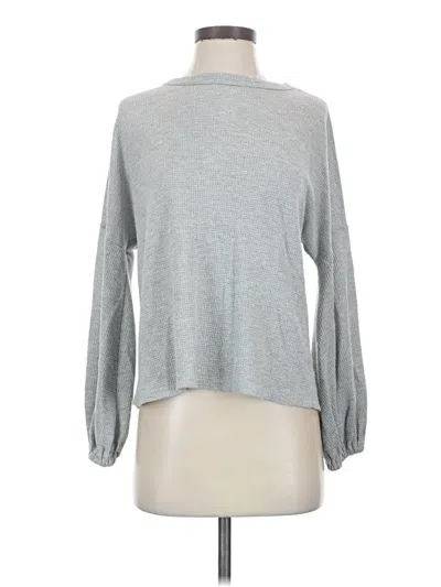 Pre-owned Lulus Pullover Sweater In Gray