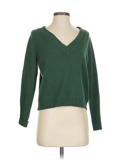 Pre-owned Lulus Pullover Sweater In Green