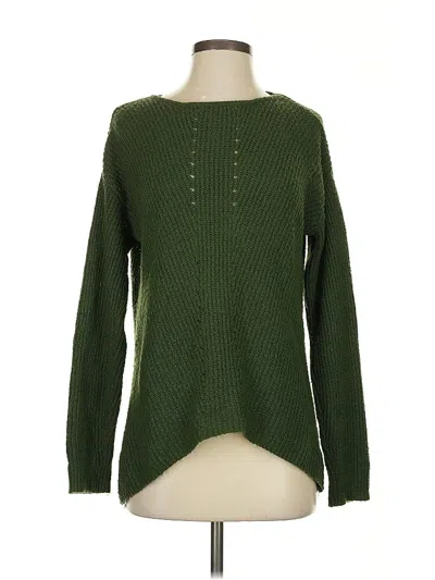 Pre-owned Lulus Pullover Sweater In Green