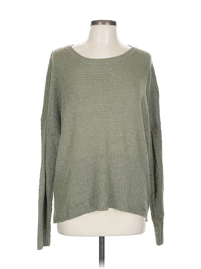 Pre-owned Lulus Pullover Sweater In Green