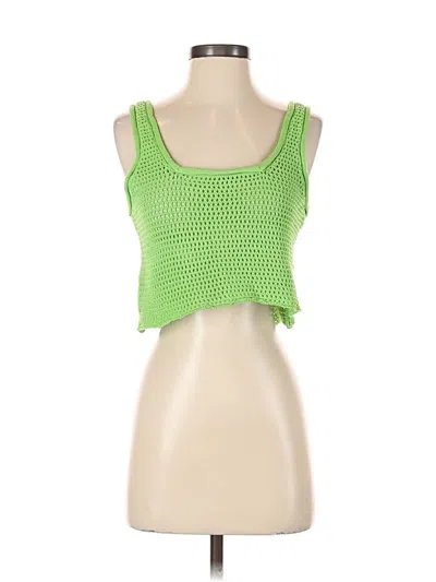 Pre-owned Lulus Pullover Sweater In Green