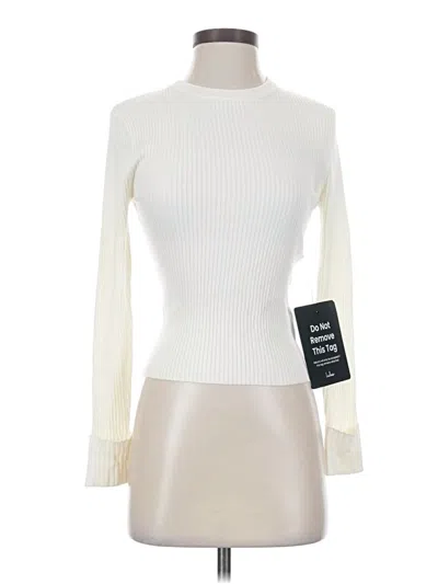 Pre-owned Lulus Pullover Sweater In Ivory