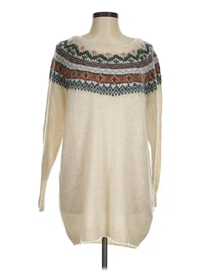 Pre-owned Lulus Pullover Sweater In Ivory