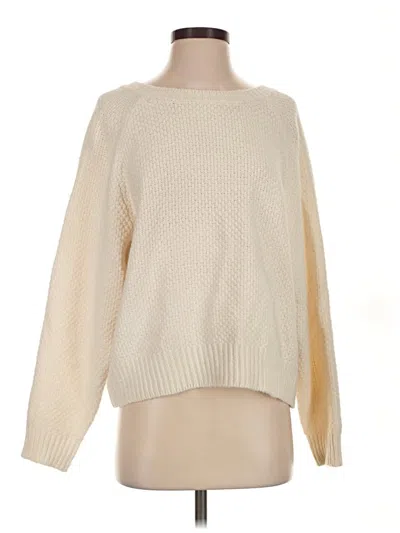 Pre-owned Lulus Pullover Sweater In Ivory