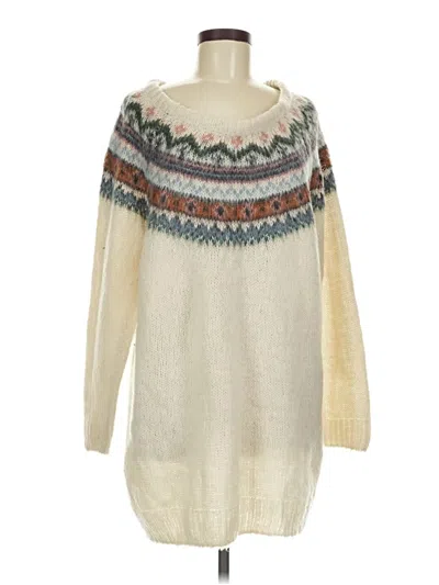 Pre-owned Lulus Pullover Sweater In Ivory