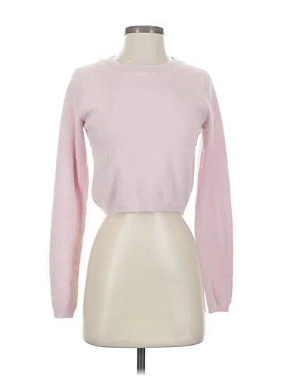 Pre-owned Lulus Pullover Sweater In Pink