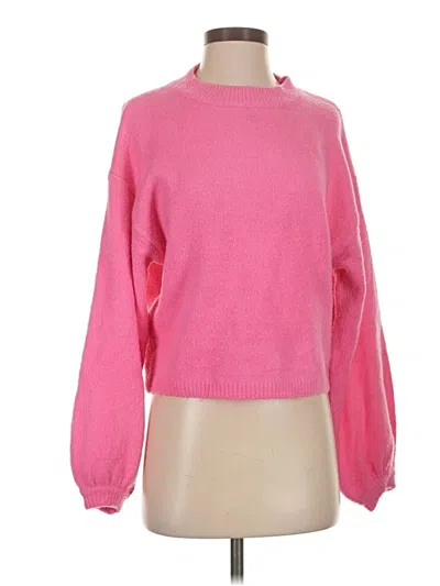 Pre-owned Lulus Pullover Sweater In Pink