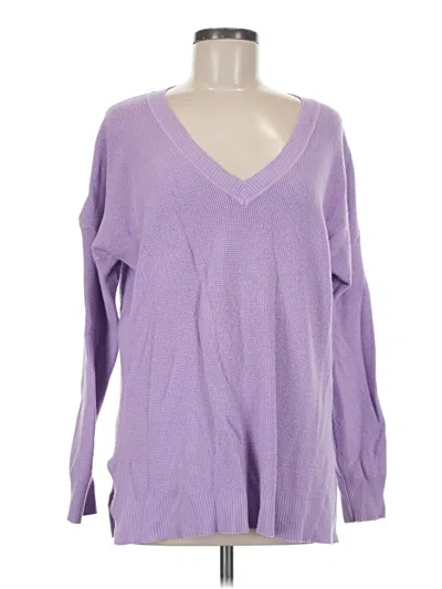Pre-owned Lulus Pullover Sweater In Purple