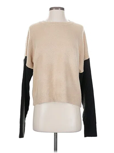 Pre-owned Lulus Pullover Sweater In Tan