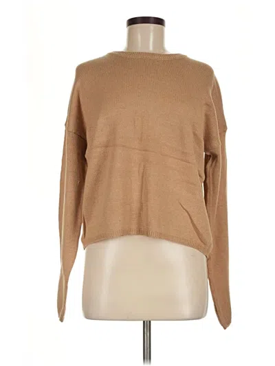Lulus Pullover Sweater In Tan