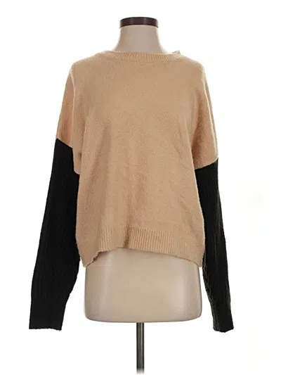 Pre-owned Lulus Pullover Sweater In Tan