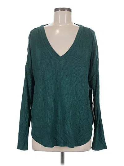 Lulus Pullover Sweater In Teal