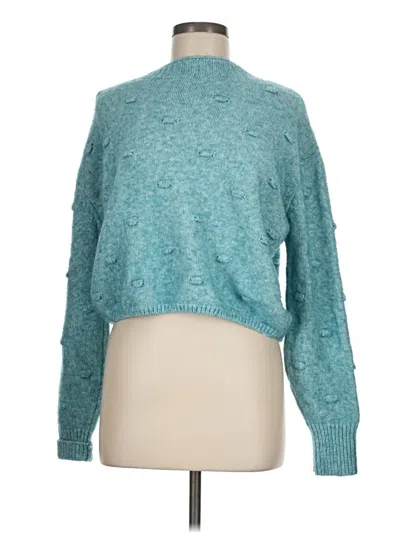 Pre-owned Lulus Pullover Sweater In Teal