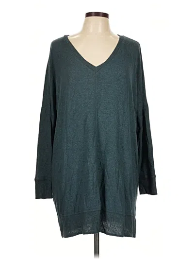 Pre-owned Lulus Pullover Sweater In Teal