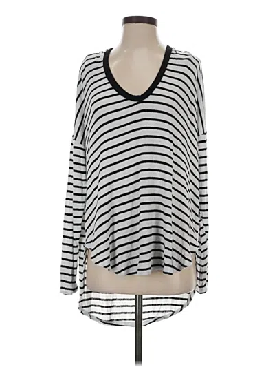 Pre-owned Lulus Pullover Sweater In White