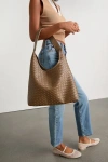 Lulus Rayla Brown Woven Tote Bag In Brown