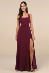 Lulus Remarkable Arrival Plum Purple Sleeveless Maxi Dress In Plum Purple