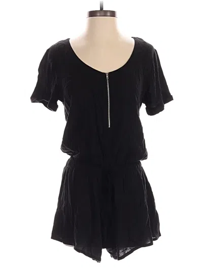 Pre-owned Lulus Romper In Black