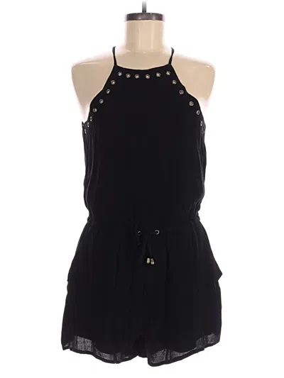 Pre-owned Lulus Romper In Black