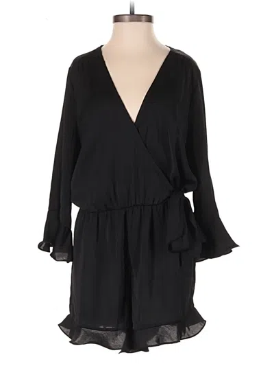 Pre-owned Lulus Romper In Black