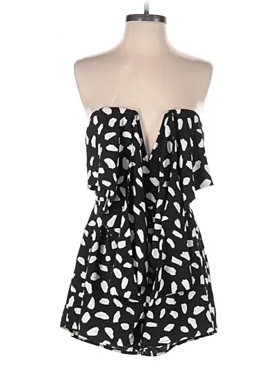 Pre-owned Lulus Romper In Black