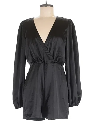 Pre-owned Lulus Romper In Black