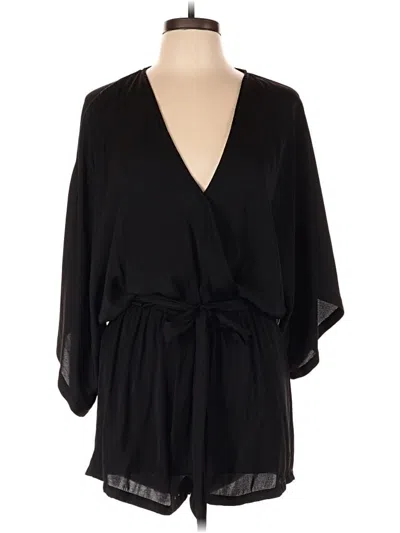 Pre-owned Lulus Romper In Black