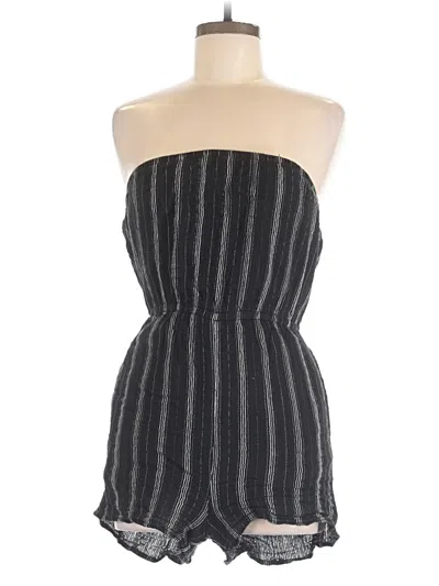 Pre-owned Lulus Romper In Black