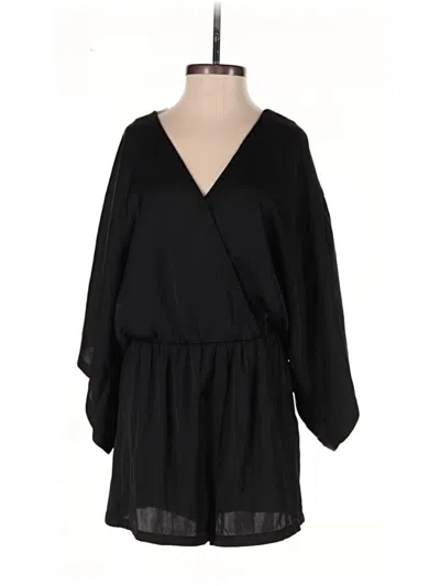 Pre-owned Lulus Romper In Black