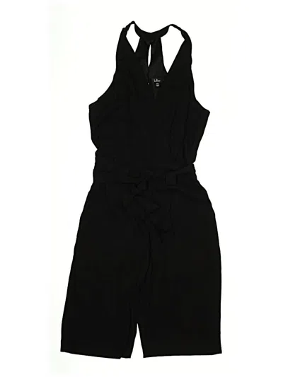 Pre-owned Lulus Romper In Black