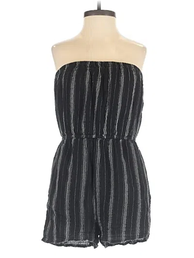 Pre-owned Lulus Romper In Black