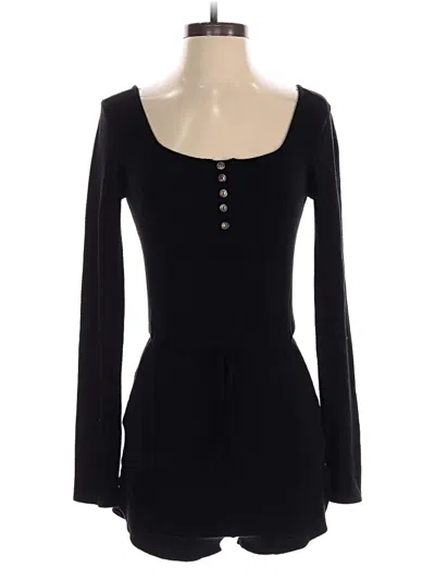 Pre-owned Lulus Romper In Black