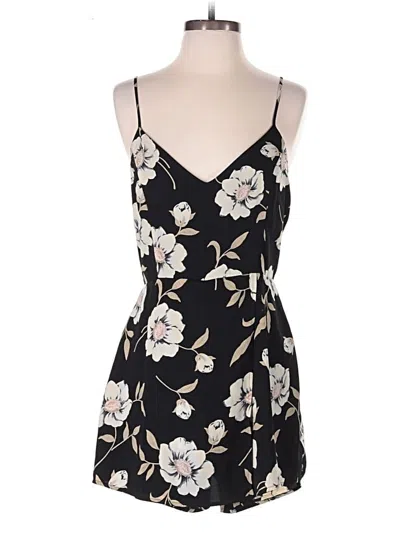 Pre-owned Lulus Romper In Black