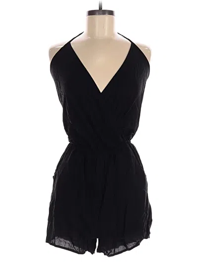 Pre-owned Lulus Romper In Black