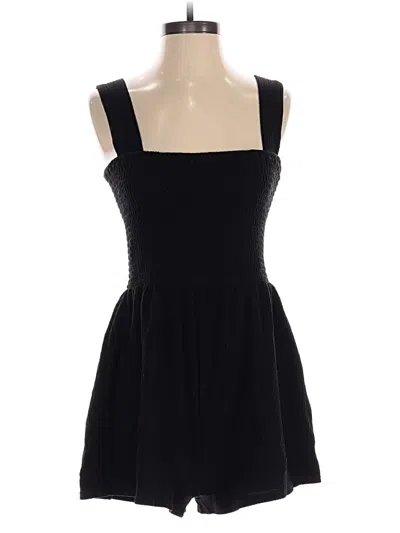 Pre-owned Lulus Romper In Black