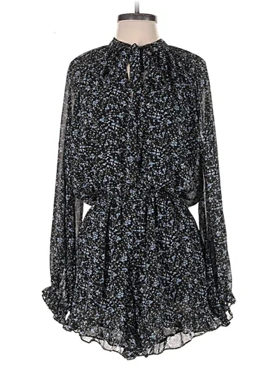 Pre-owned Lulus Romper In Blue